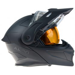 Отваряема каска AMOQ Ballast Electric visor Helmet Blackout