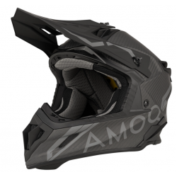 Мотокрос  каска AMOQ Friction MIPS Carbon Helmet Black/Grey
