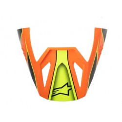 Козирка за мотокрос каска ALPINESTARS SM3 FRAY BLK/OR/YL