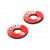 Донати за ръкохватки YCF Grip Donuts (x2) RED Донати за ръкохватки YCF Grip Donuts (x2) RED thumb