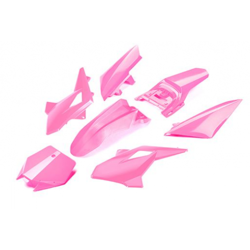 Пълен комплект пластмаси YCF 50 - Pink Пълен комплект пластмаси YCF 50 - Pink