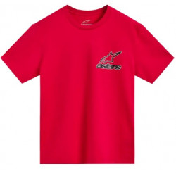 Мото тениска ALPINESTARS CSF LINEOUT RED