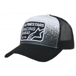 Шапка ALPINESTARS BILL TRUCK GRAVEL BLACK/WHITE OS