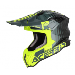 Мотокрос каска ACERBIS Airstrike-C Black/Fluo Yellow