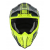 Мотокрос каска ACERBIS Airstrike-C Black/Fluo Yellow thumb