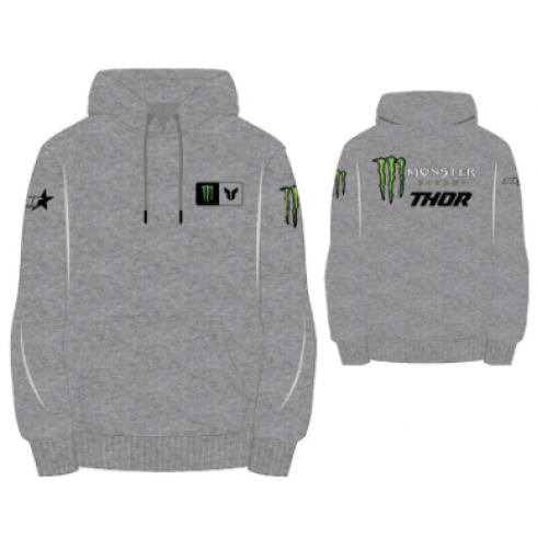 Мото суичър THOR HOODIE MONSTER LIMITED EDITION GRAY Мото суичър THOR HOODIE MONSTER LIMITED EDITION GRAY
