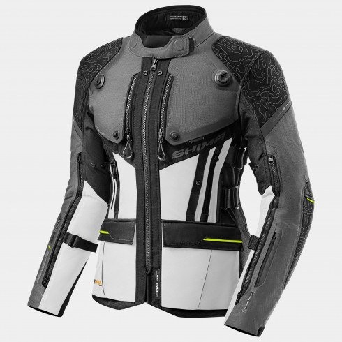 Дамско текстилно мото яке SHIMA TRACKER GREY
