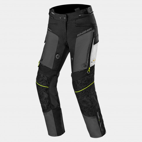Дамски текстилен мото панталон SHIMA TRACKER GREY