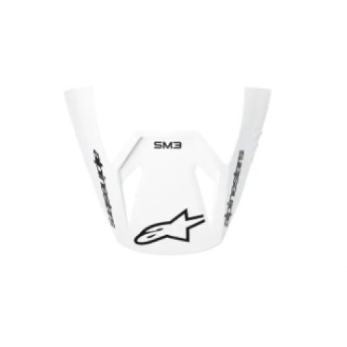 Козирка за мотокрос каска ALPINESTARS SM3 WHITE GLOSS Козирка за мотокрос каска ALPINESTARS SM3 WHITE GLOSS
