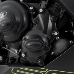 Протектор за двигател R&G RACING Race Series Right Crankcase Protection Cover (Ignition) - Black Triumph Trident 660