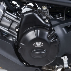 Протектор за двигател R&G RACING Race Series Left Crankcase Protection Cover (Clutch) - Black Honda NC750-X