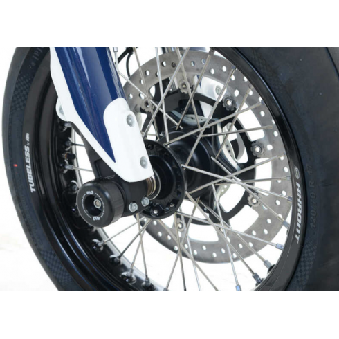 Краш тапи за ост R&G RACING Fork Protector Black Husqvarna 701 Supermoto Краш тапи за ост R&G RACING Fork Protector Black Husqvarna 701 Supermoto