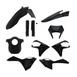 Пълен кит пластмаси подходящ за Gas Gas EC/ECF 24-26 черен Пълен кит пластмаси подходящ за Gas Gas EC/ECF 24-26 черен