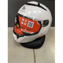 Каска MT THUNDER 4 WHITE - Върната бройка
