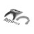 Клик система за резервоар SHAD CLICK SYSTEM FITTING KIT CF MOTO 800 MTX thumb