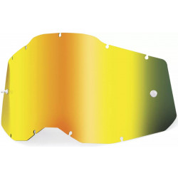 Плака за очила 100% GEN2 RACECRAFT2; ACCURI2; STRATA2 - MIRROR GOLD