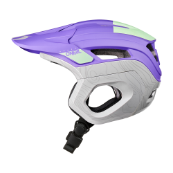 Вело каска O'NEAL TRAPPER EVO TOPO PURPLE/MINT/GRAY V.26