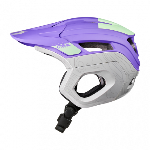 Вело каска O'NEAL TRAPPER EVO TOPO PURPLE/MINT/GRAY V.26 Вело каска O'NEAL TRAPPER EVO TOPO PURPLE/MINT/GRAY V.26