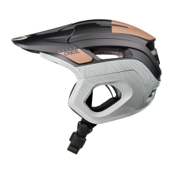 Вело каска O'NEAL TRAPPER EVO TOPO BLACK/BROWN/GRAY V.26