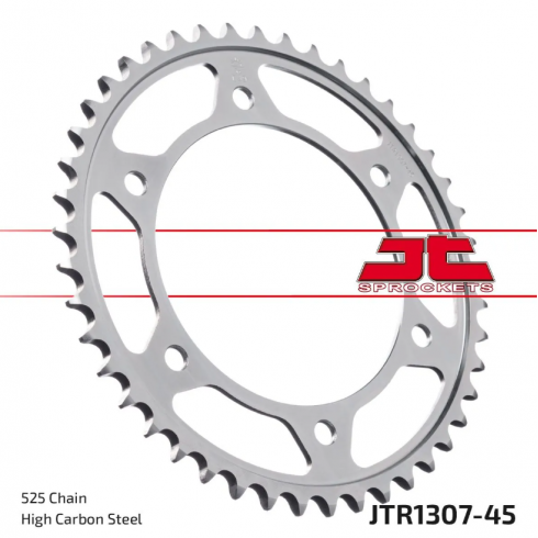 Задно зъбчато колело JTR1307.45ZBK Задно зъбчато колело JTR1307.45ZBK