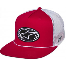 Шапка ALPINESTARS FLT BILL CONTENDER RED/WHITE Шапка ALPINESTARS FLT BILL CONTENDER RED/WHITE