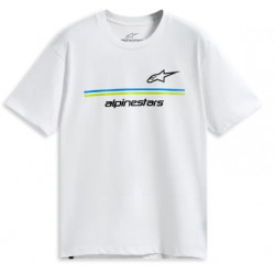Тениска ALPINESTARS SS CSF LANES WHITE