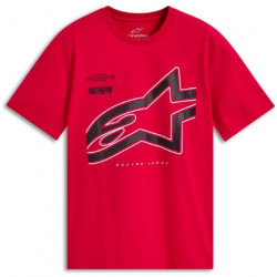 Тениска ALPINESTARS SS CSF AUTHORITY RED