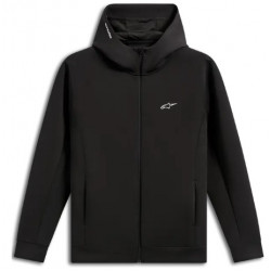 Мото суитшърт ALPINESTARS DOUBLE FACE CYPHER BLACK