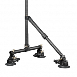 Стойка за закрепване на екшън камера Insta360 Triple Suction Cup Car Mount