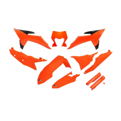 Комплект пластмаси UFO KTM EXC/ EXC-F 2026 OEM оранжев fluo 