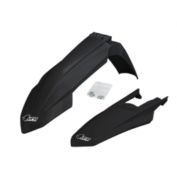 Преден и заден калник UFO KTM EXC150-300, EXC-F250-500 24-26 черен