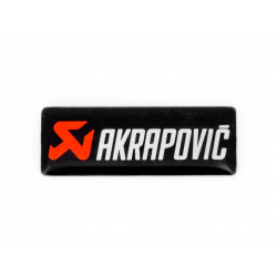 Стикер AKRAPOVIC GEL BK 30x11