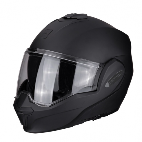 Модуларна каска SCORPION Exo-Tech Evo Solid Matt Black Модуларна каска SCORPION Exo-Tech Evo Solid Matt Black