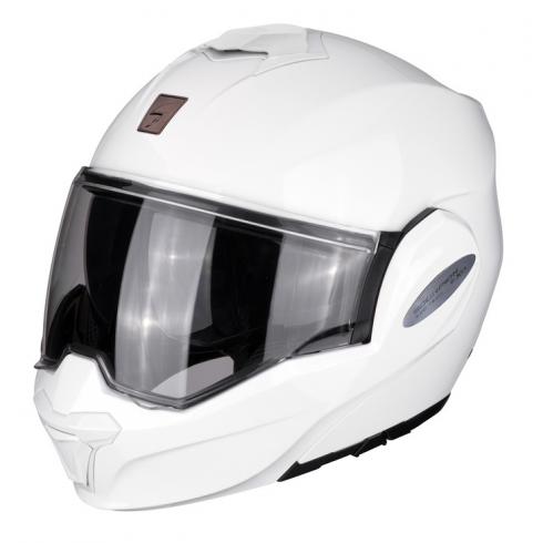 Модуларна каска SCORPION Exo-Tech Evo Solid White Модуларна каска SCORPION Exo-Tech Evo Solid White