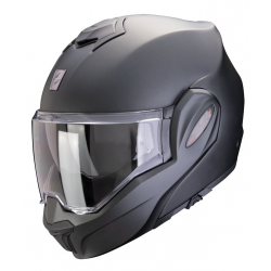 Модуларна каска SCORPION Exo-Tech Evo Pro Solid Black МАТТ