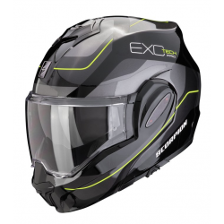 Модуларна каска SCORPION Exo-Tech Evo Pro Commuta black/yellow