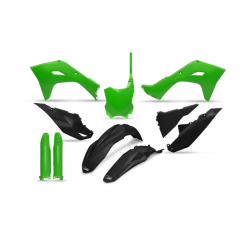 Комплект пластмаси UFO Kawasaki KX250F 25-26, KX450F 24-26 Зелен Комплект пластмаси UFO Kawasaki KX250F 25-26, KX450F 24-26 Зелен