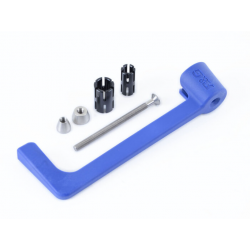 Протектори за кормило R&G RACING Moulded Lever Guard - Blue Triumph Протектори за кормило R&G RACING Moulded Lever Guard - Blue Triumph