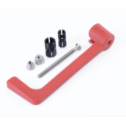 Протектори за кормило R&G RACING Moulded Lever Guard - Red Triumph