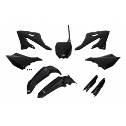 Комплект пластмаси UFO Yamaha YZ125/250 22-26 Черен 