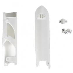 Пластмаси за предница UFO KTM EXC125-250 08-15, EXC-F250-500 08-15, SX/ SX-F 07-14 Бял 