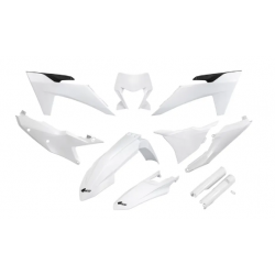 Комплект пластмаси UFO KTM EXC-F250-501 24-2, EXC150/250 24-25, EXC300 24-25 Бял