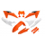 Комплект пластмаси UFO KTM EXC-F250-501 24-25, EXC150/250 24-25, EXC300 24-25 Оранжев Комплект пластмаси UFO KTM EXC-F250-501 24-25, EXC150/250 24-25, EXC300 24-25 Оранжев thumb
