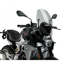 Слюда New Generation Touring BMW F900R 20-26 с OEM BMW съпорт Smoke Puig