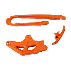 Водач и плъзгач UFO KTM EXC125-300 12-23, EXC-F350-500 12-23 оранжев