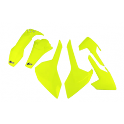 Комплект пластмаси UFO Husqvarna TE/FE/TX 17-19 Жълт