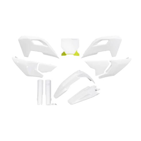 Комплект пластмаси UFO Husqvarna TC/FC/TX/FX 23-24 Бял Комплект пластмаси UFO Husqvarna TC/FC/TX/FX 23-24 Бял