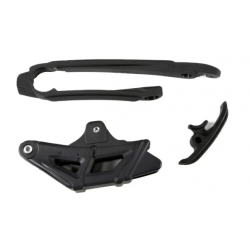 Водач и плъзгач UFO KTM EXC125-300 12-23, EXC-F350-500 12-23 черен Водач и плъзгач UFO KTM EXC125-300 12-23, EXC-F350-500 12-23 черен