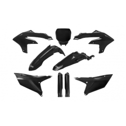 Комплект пластмаси UFO Yamaha YZF450 23-26, YZF250 24-25 Черен