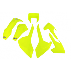 Комплект пластмаси UFO Husqvarna TE/TX/FE 17-19 Жълт